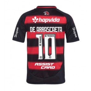 Flamengo Giorgian de Arrascaeta #10 Hemmatröja 2025-26 Kortärmad